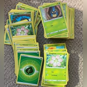 Pokémon cards: Leaf/Grass